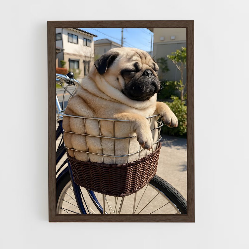 ap-pug-2 cadre Bois foncé
