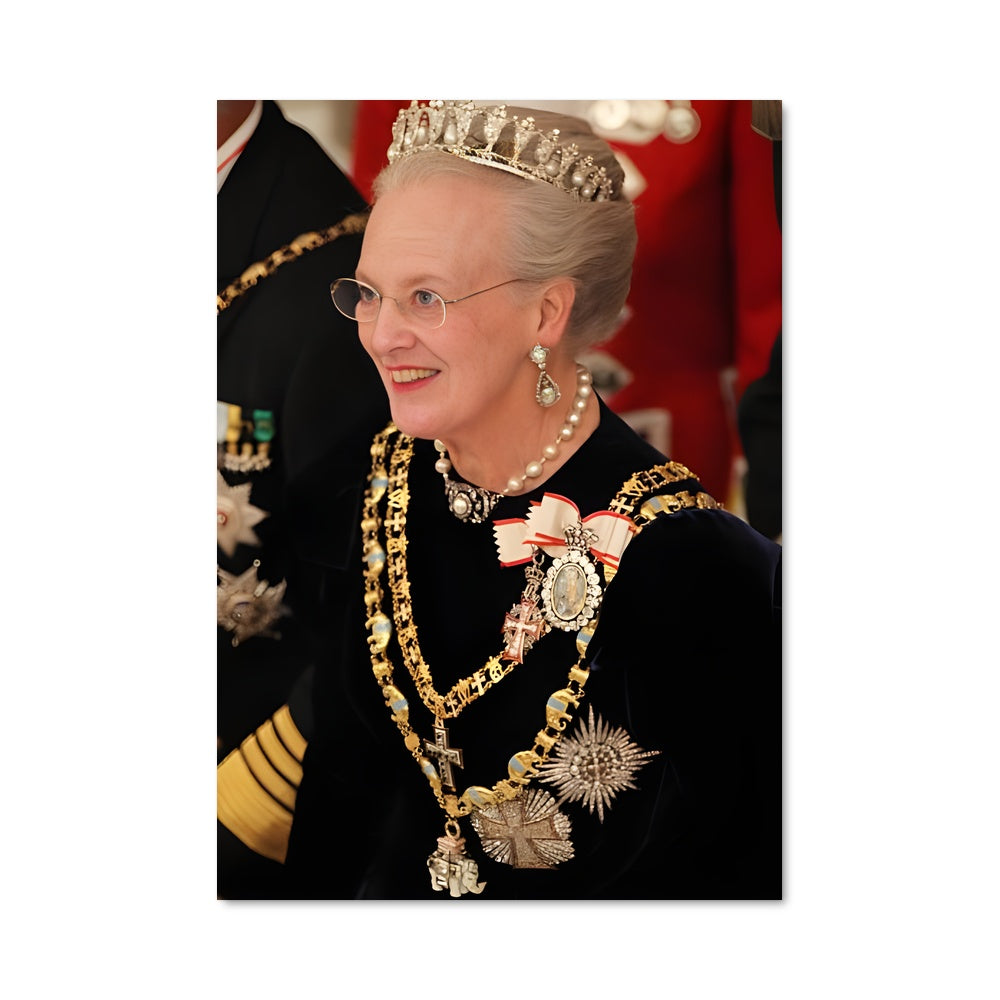 Poster Queen margrethe ii 2774