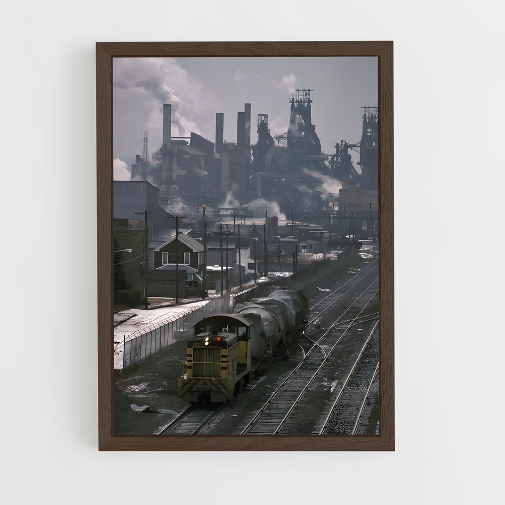ap-railroad-3 cadre Bois foncé