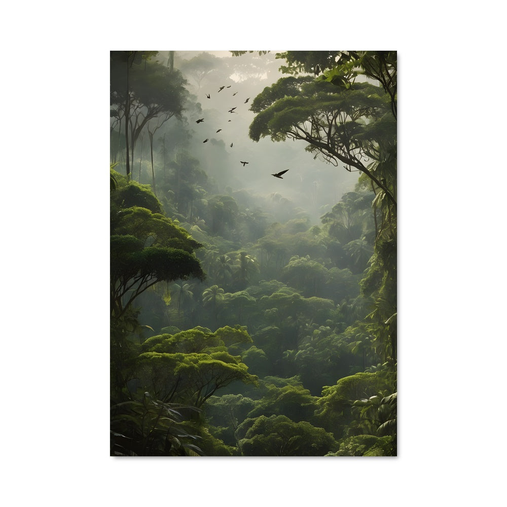 Poster Jungle Verdoyante