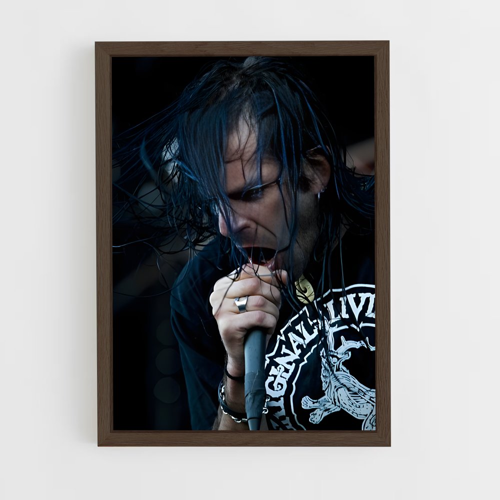 ap-randy blythe-3 cadre Bois foncé