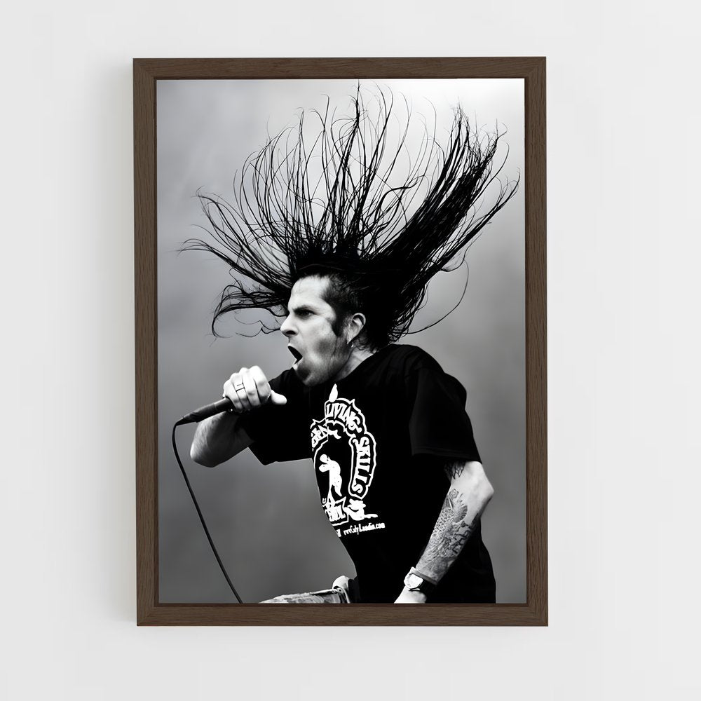 ap-randy blythe-9 cadre Bois foncé