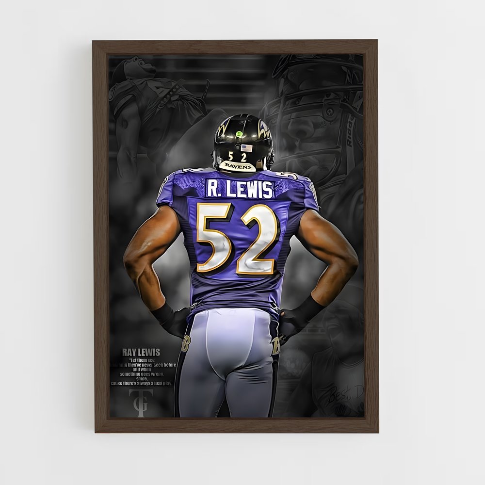 ap-ray lewis-8 cadre Bois foncé
