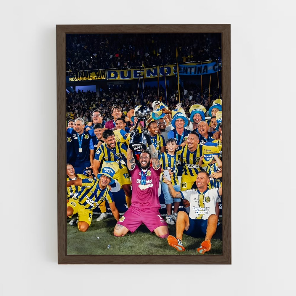 ap-rosario central-9 cadre Bois foncé