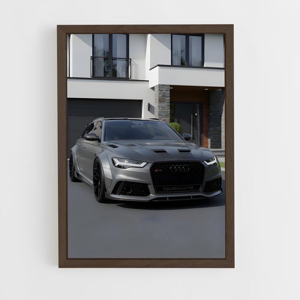 ap-rs6 c7-4 cadre Bois foncé