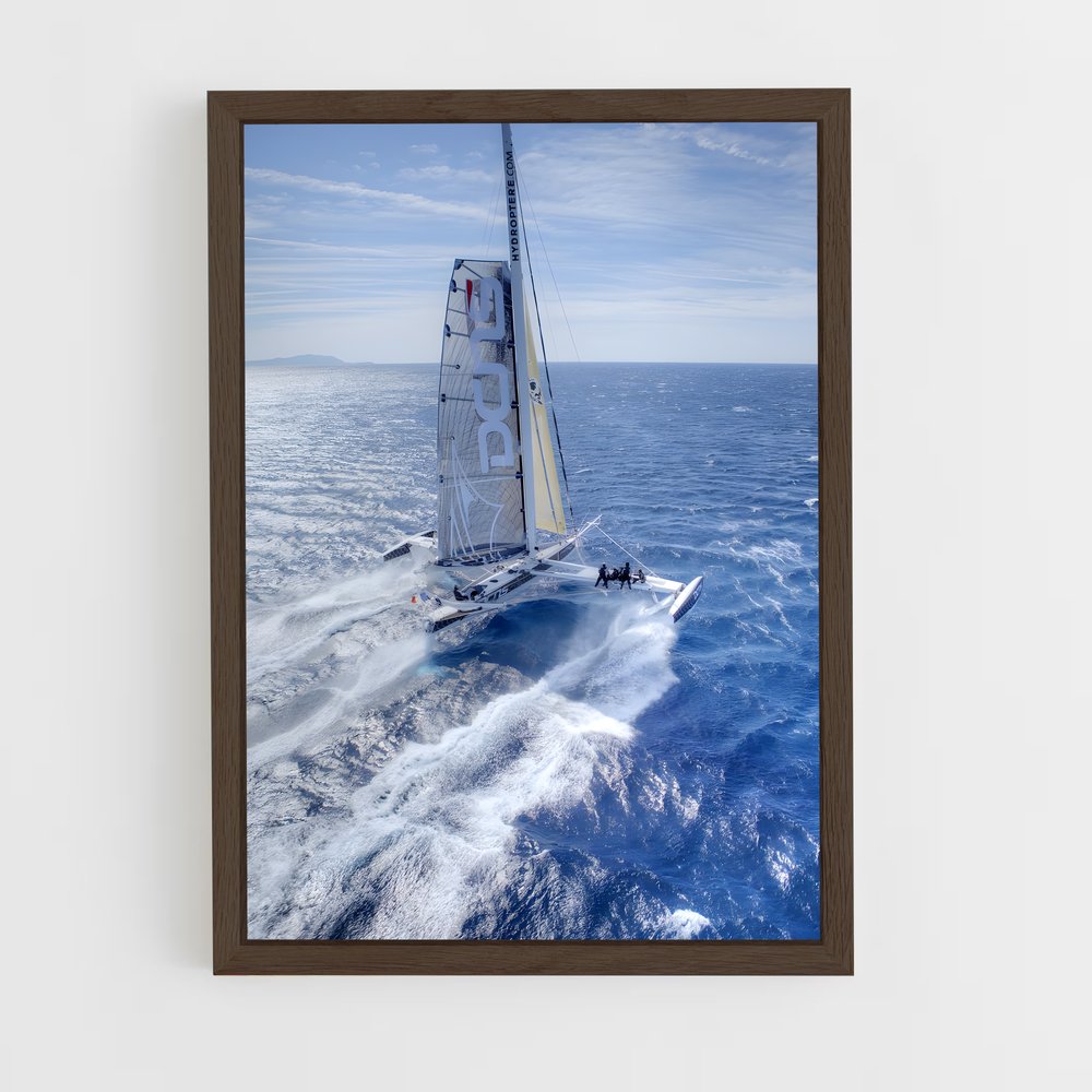 ap-sailing yacht a-3 cadre Bois foncé