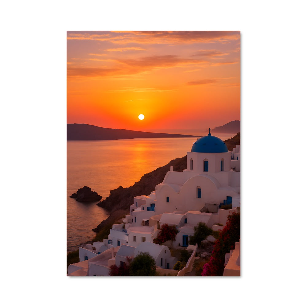 Poster Santorini 90722