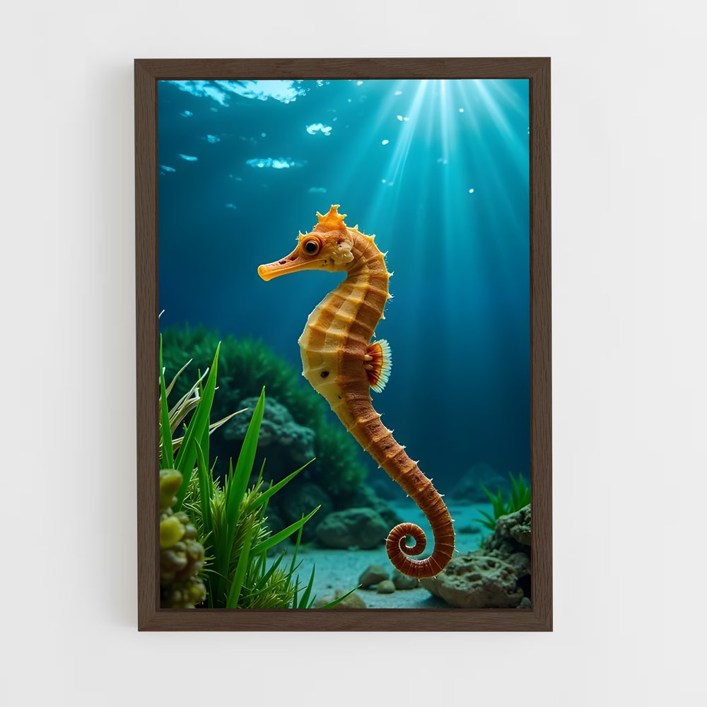 ap-seahorse-4 cadre Bois foncé