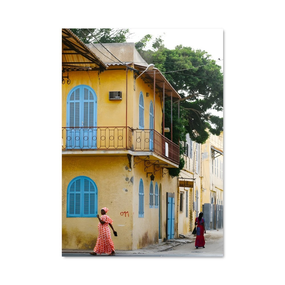 Poster Flânerie à Dakar