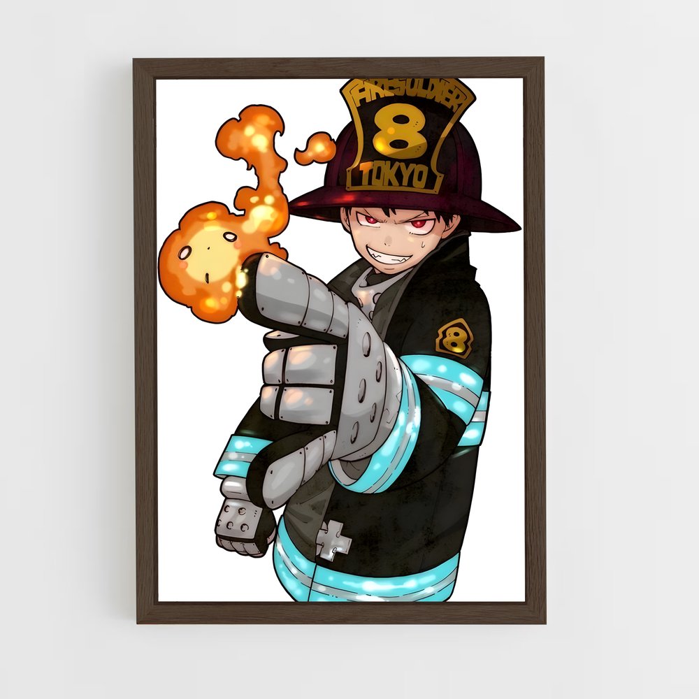 ap-shinra kusakabe-4 cadre Bois foncé