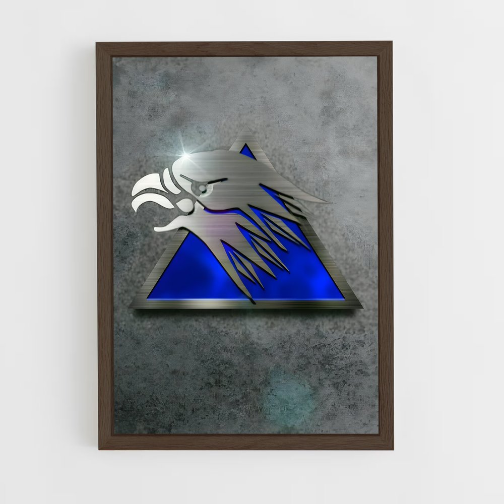 ap-silver hawk-1 cadre Bois foncé