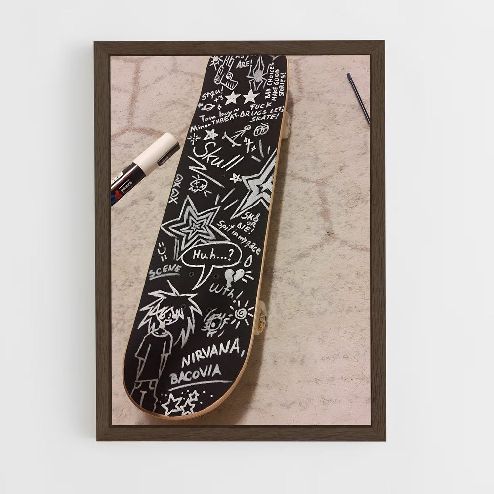 ap-skateboard-6 cadre Bois foncé