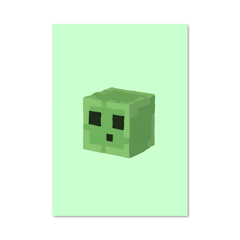 Poster Cube de Slime