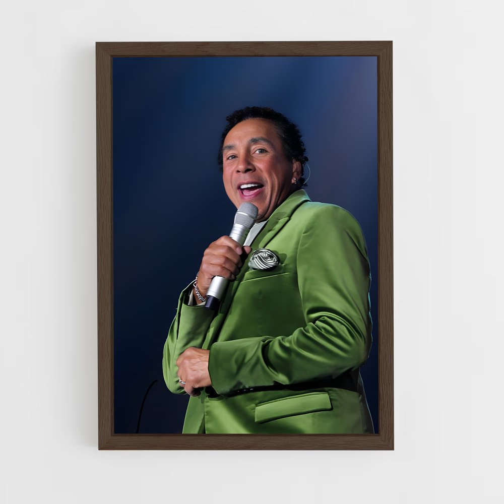 ap-smokey robinson-4 cadre Bois foncé