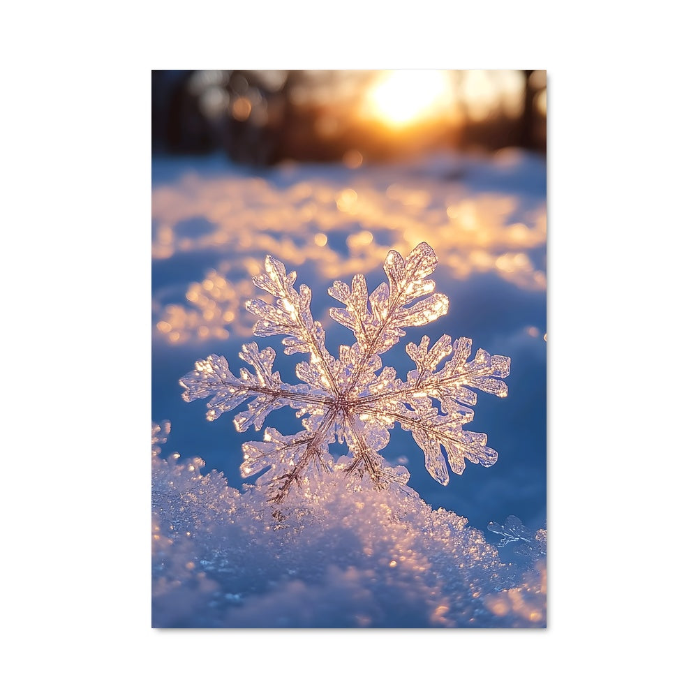 Poster Snowflake 97714