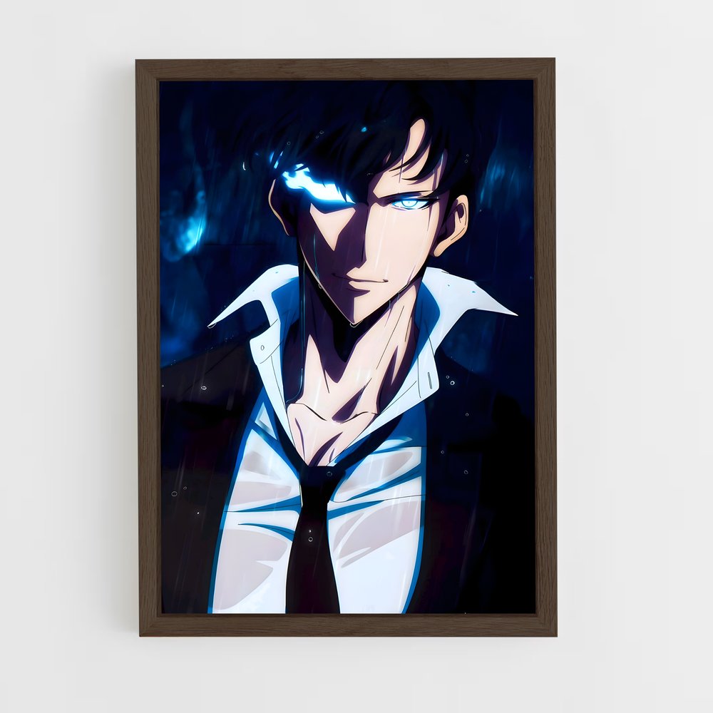 ap-solo leveling-6 cadre Bois foncé