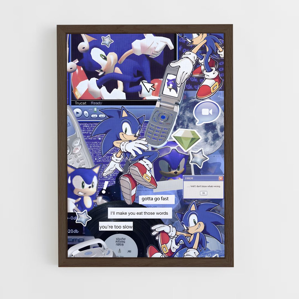 ap-sonic-1 cadre Bois foncé