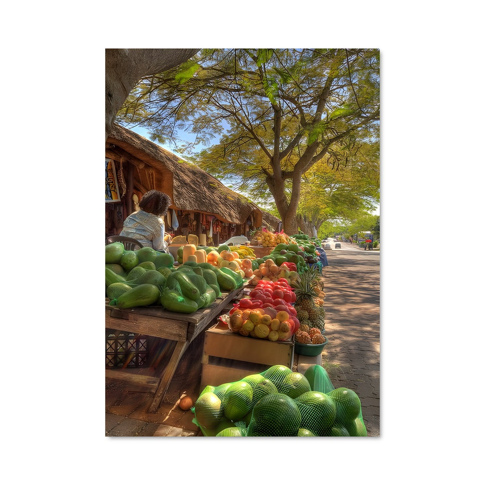 Poster Fruits de la Rue
