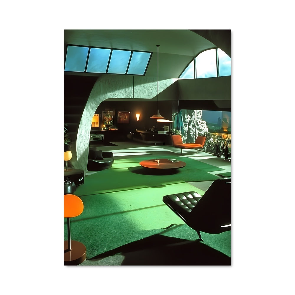 Poster Ambiance Futuriste