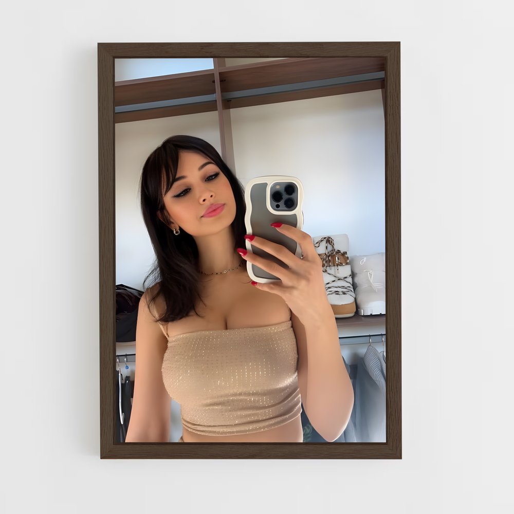 ap-sssniperwolf-3 cadre Bois foncé