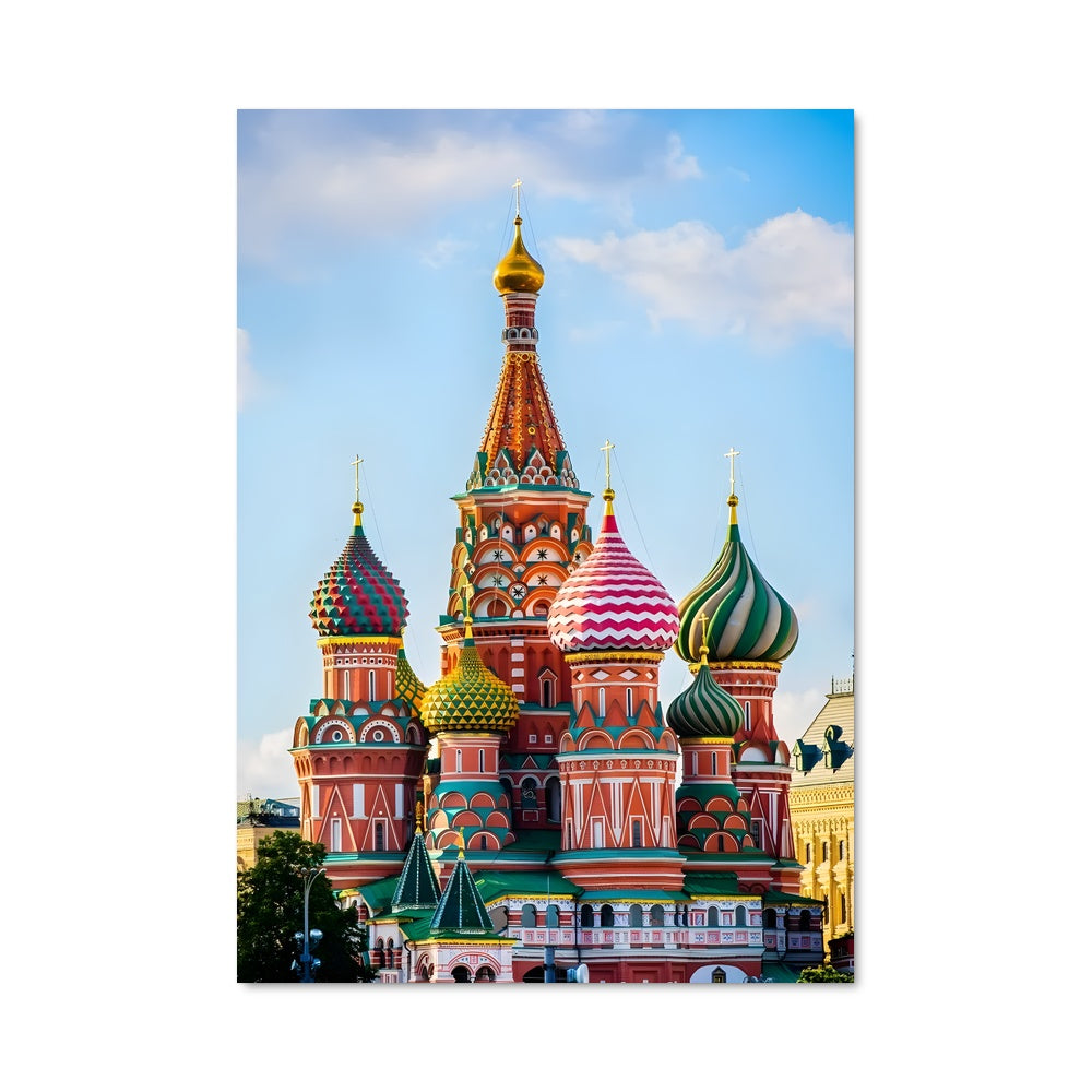 Poster Kremlin Coloré