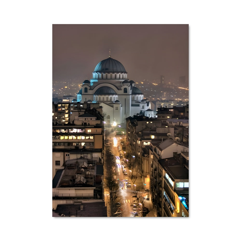 Poster Sarajevo Nocturne