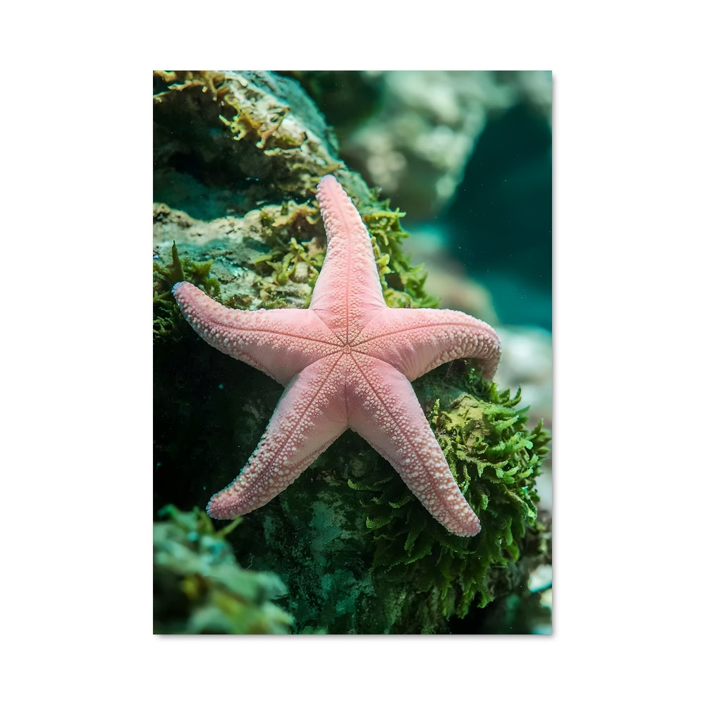 Poster Étoile de Mer Rose