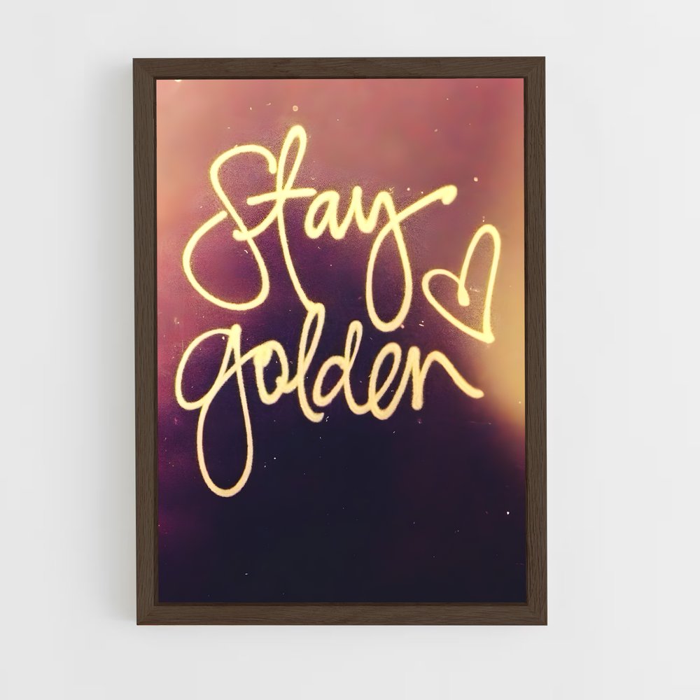 ap-stay golden-1 cadre Bois foncé