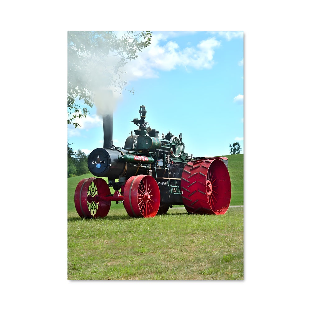 Poster Le Tracteur à Vapeur