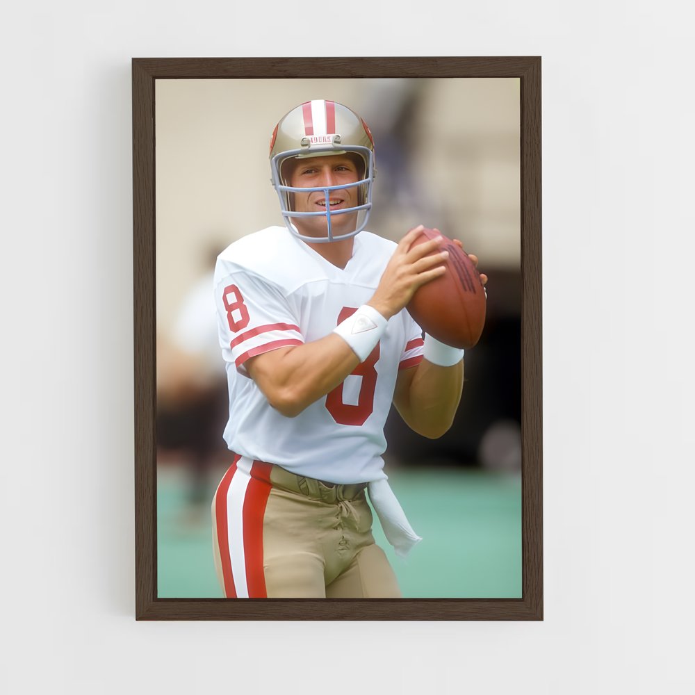 ap-steve young-5 cadre Bois foncé