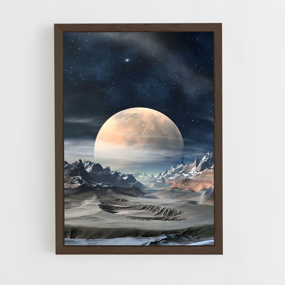 ap-super earth-1 cadre Bois foncé
