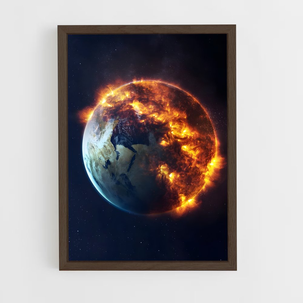 ap-super earth-9 cadre Bois foncé