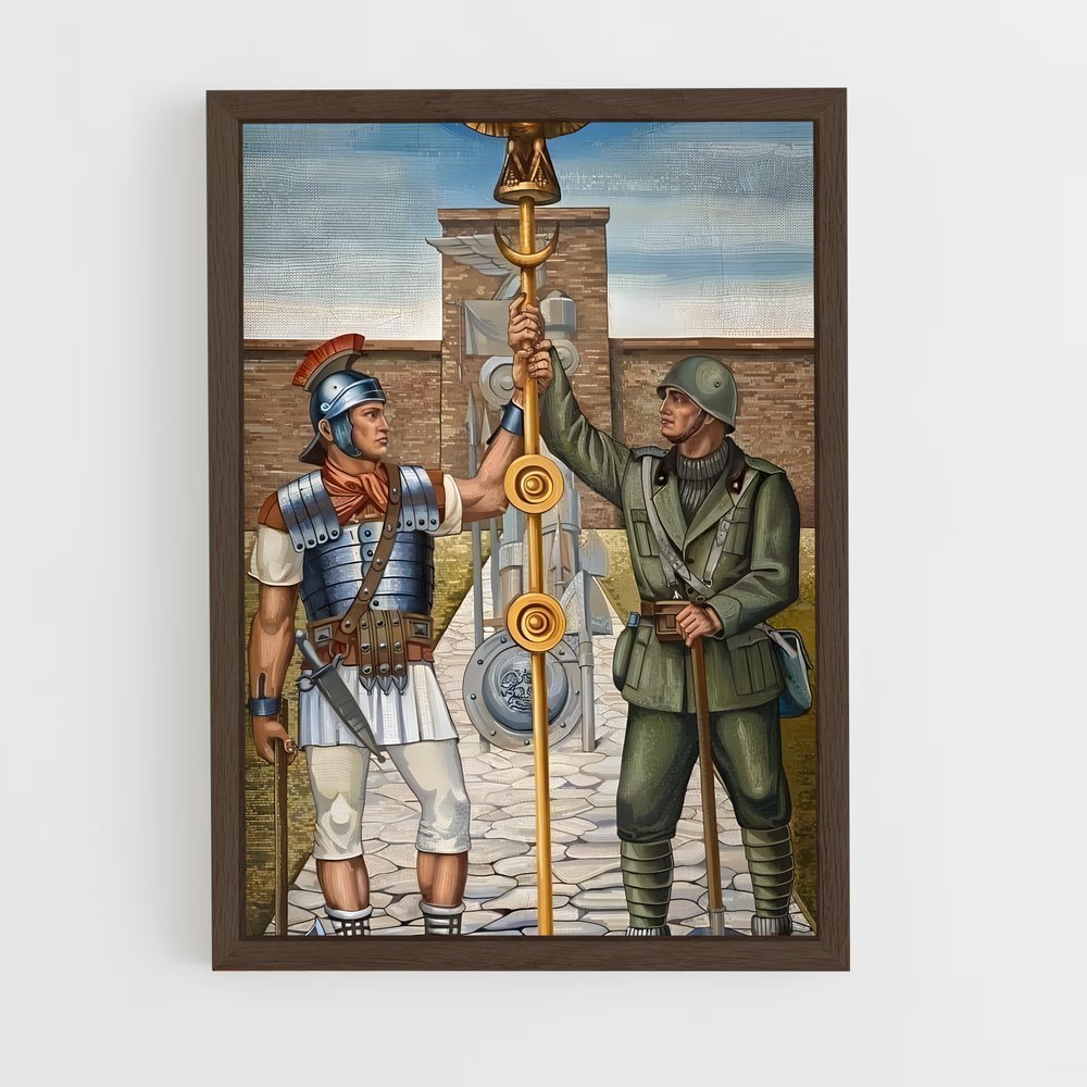 ap-swastika-1 cadre Bois foncé