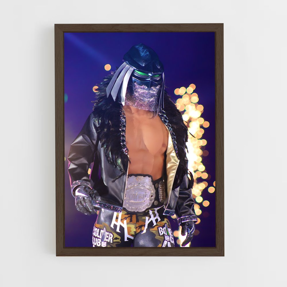 ap-taiji ishimori-1 cadre Bois foncé
