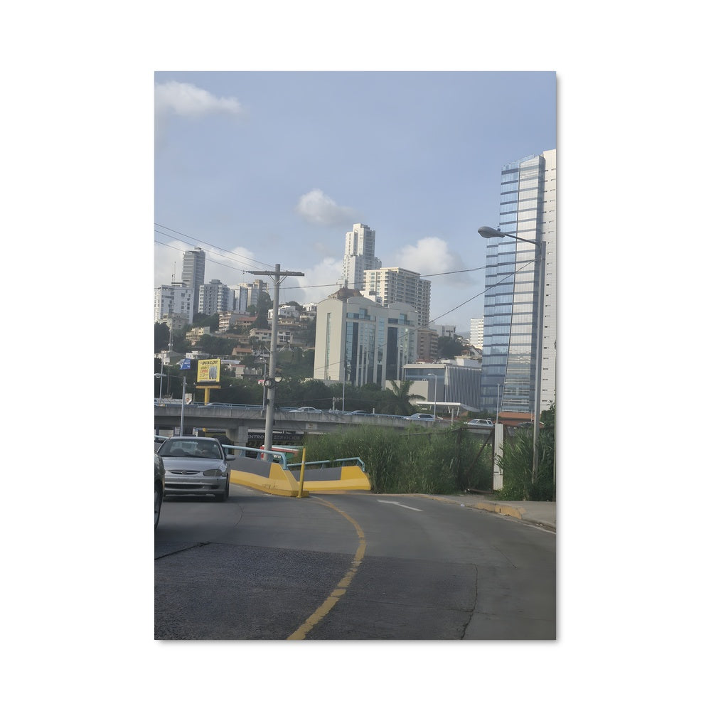 Poster Skyline de Tegucigalpa