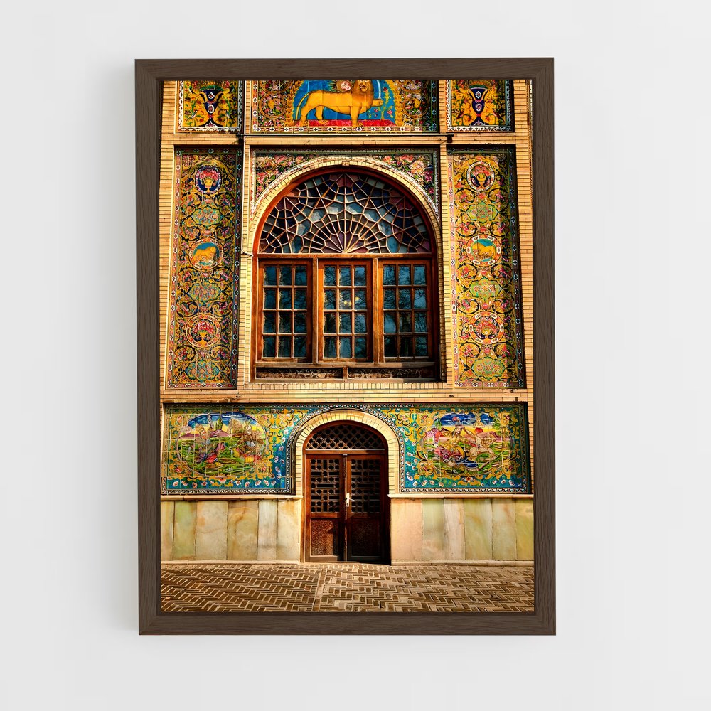 ap-tehran-10 cadre Bois foncé
