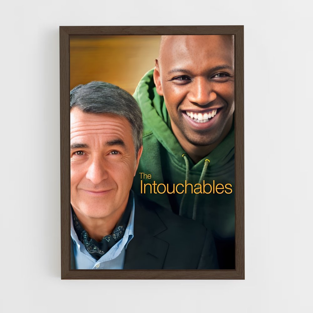 ap-the intouchables-5 cadre Bois foncé