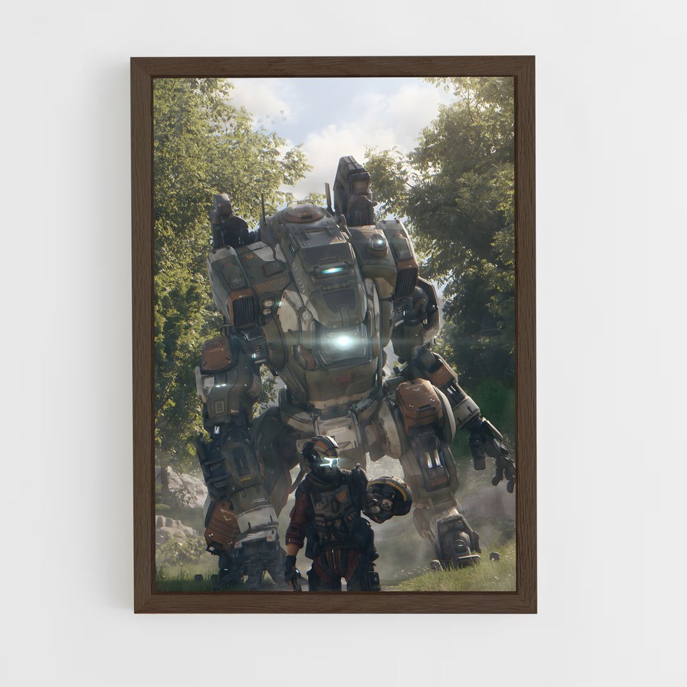 ap-titanfall-10 cadre Bois foncé
