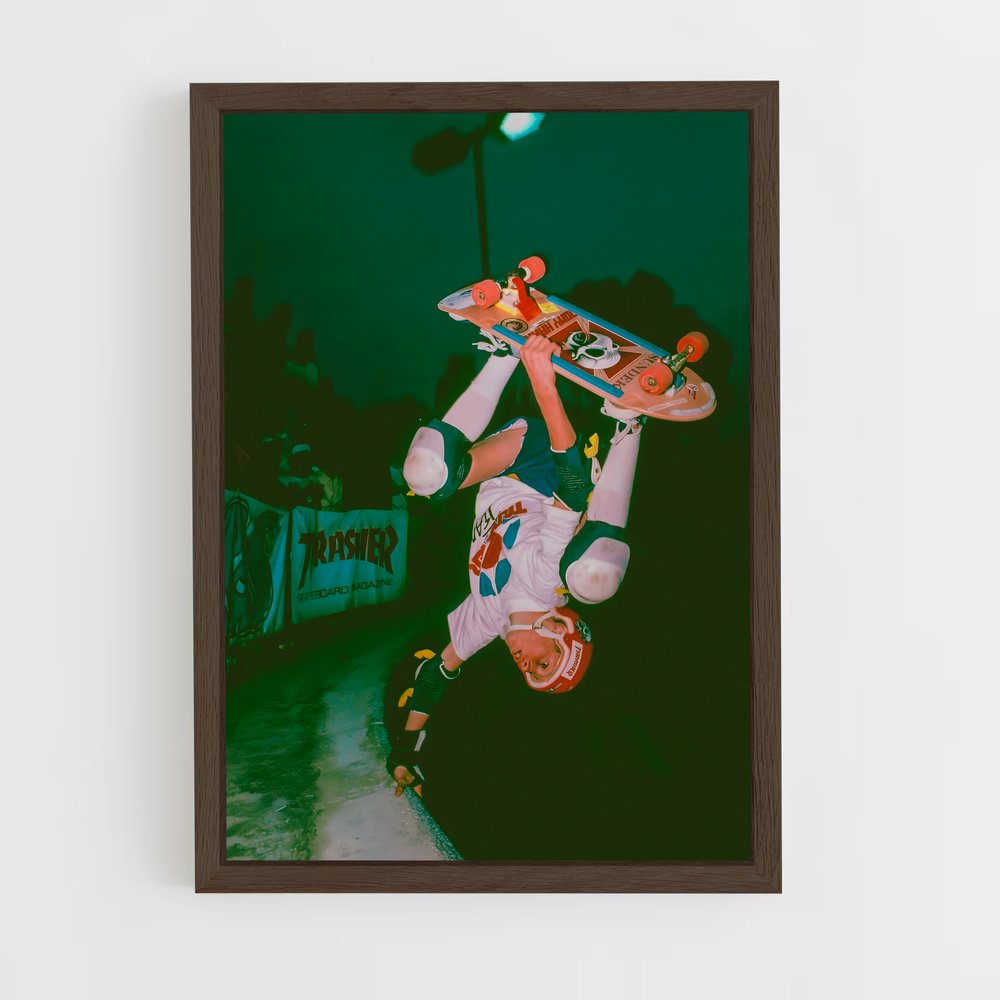 ap-tony hawk-2 cadre Bois foncé