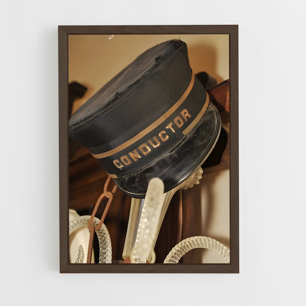 ap-train conductor-2 cadre Bois foncé