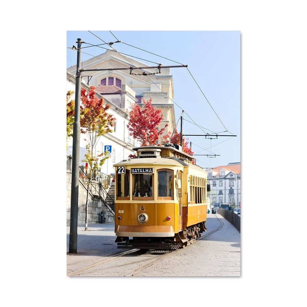 Poster Tramway de Lisbonne