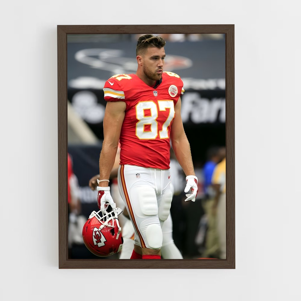 ap-travis kelce-5 cadre Bois foncé