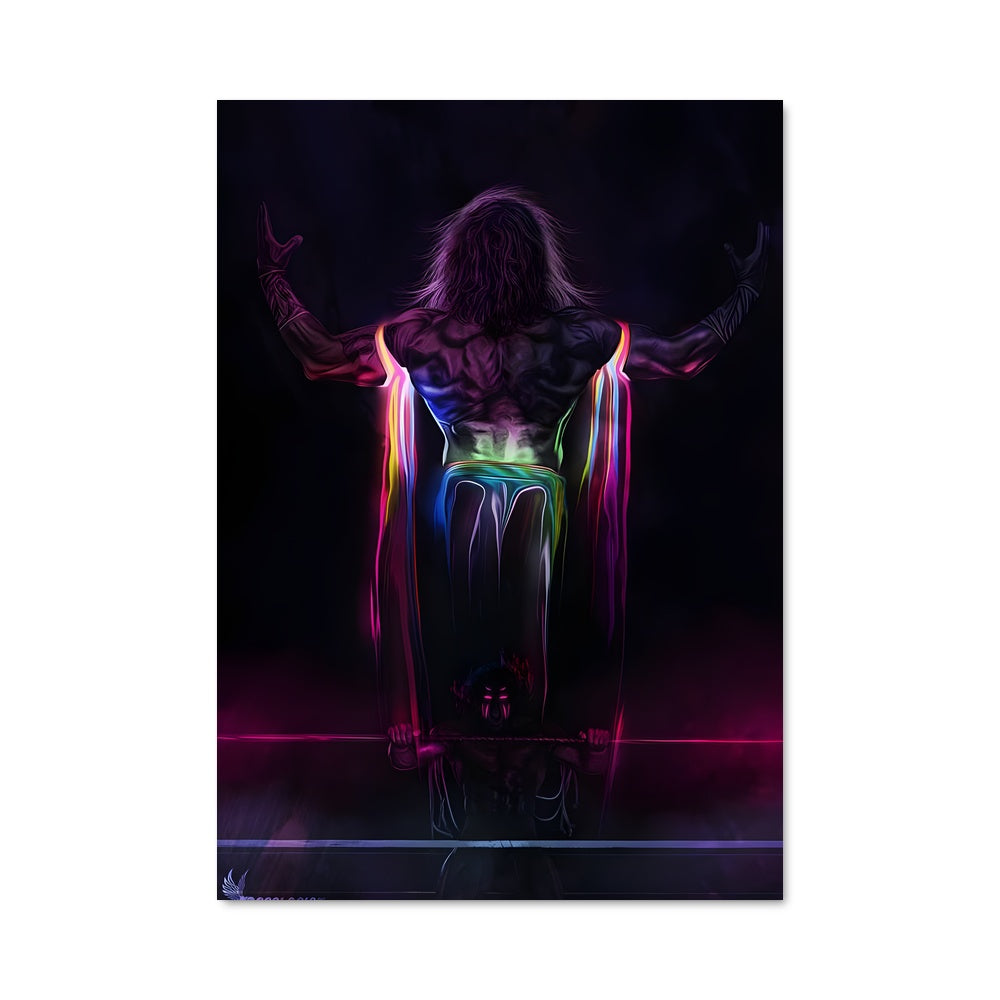 Poster Guerrier Lumineux