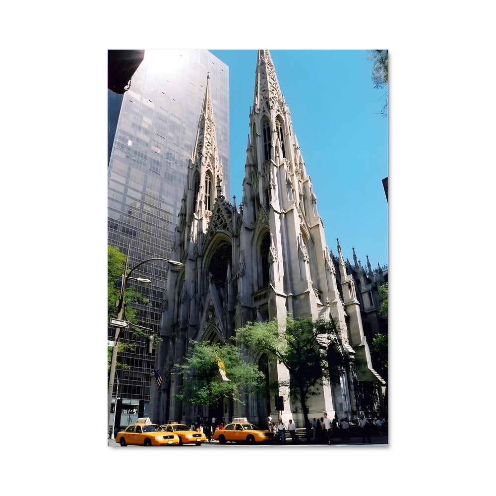 Poster Cathédrale Américaine