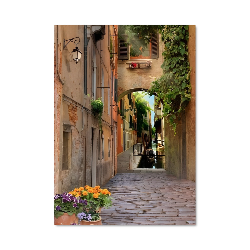 Poster Ruelle Florale