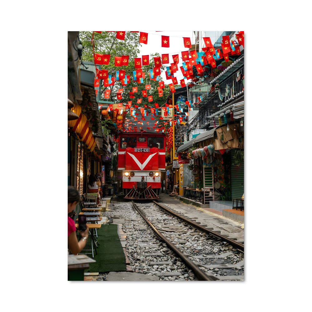 Poster Train de l'Avenue