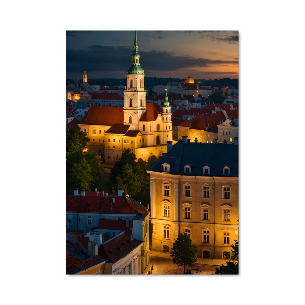 Poster L'Horloge de Vilnius