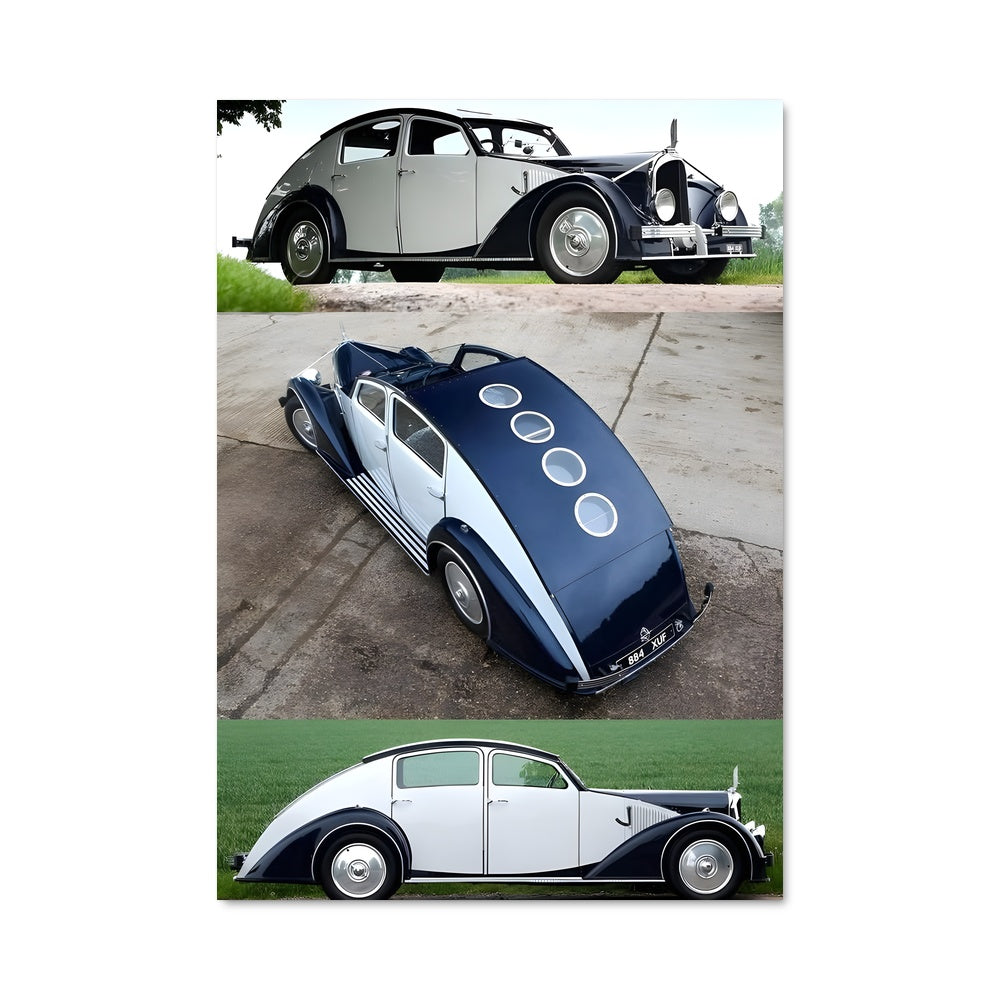 Poster Futuristic Ride