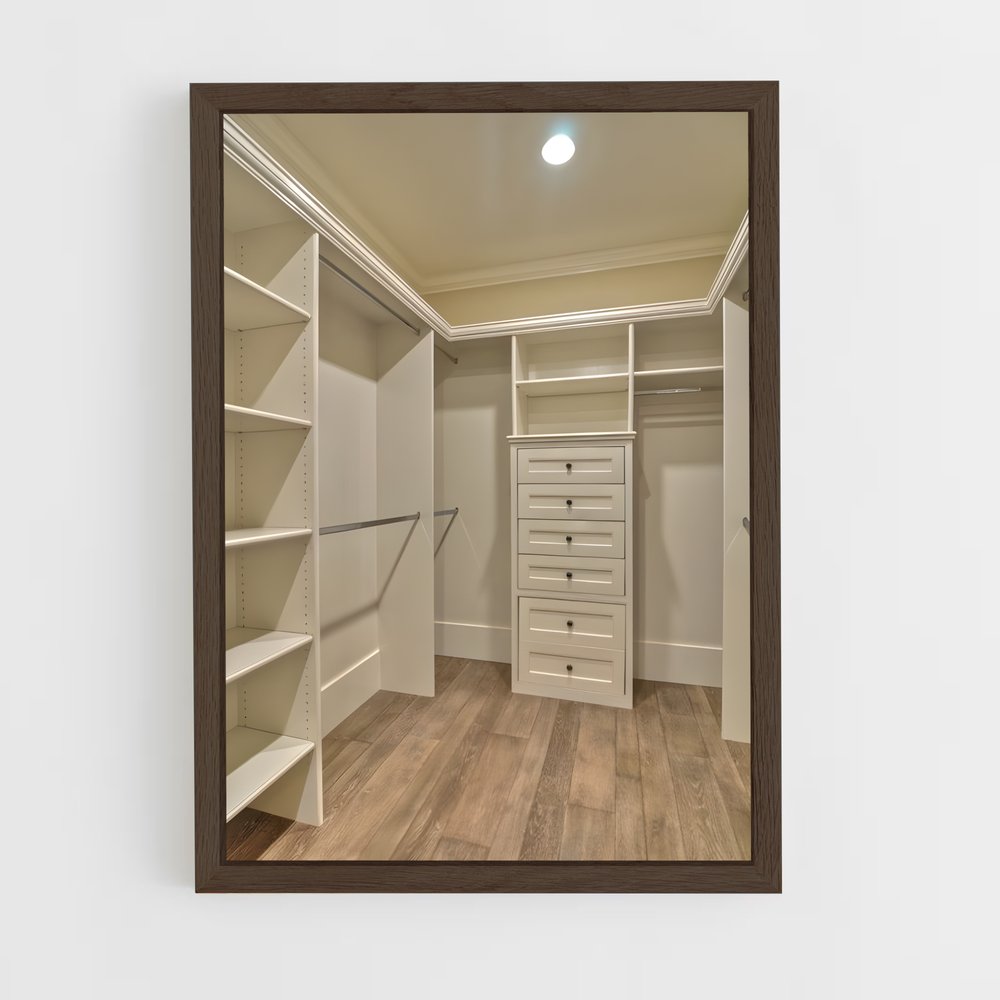 ap-walk-in closet-5 cadre Bois foncé