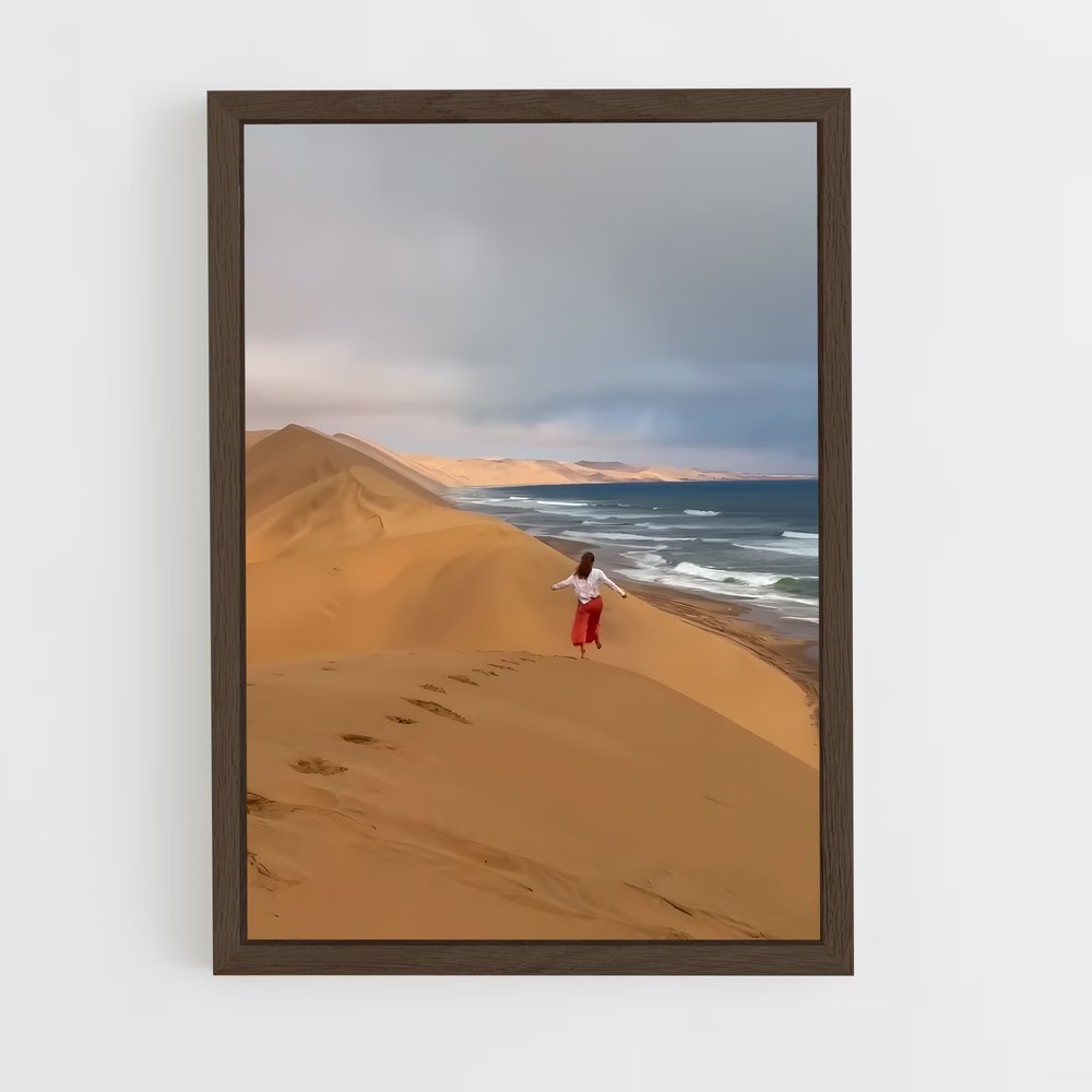 ap-walvis bay-3 cadre Bois foncé